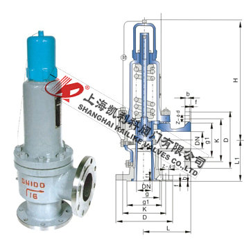 A41H、A41Y彈簧微啟封閉式安全閥